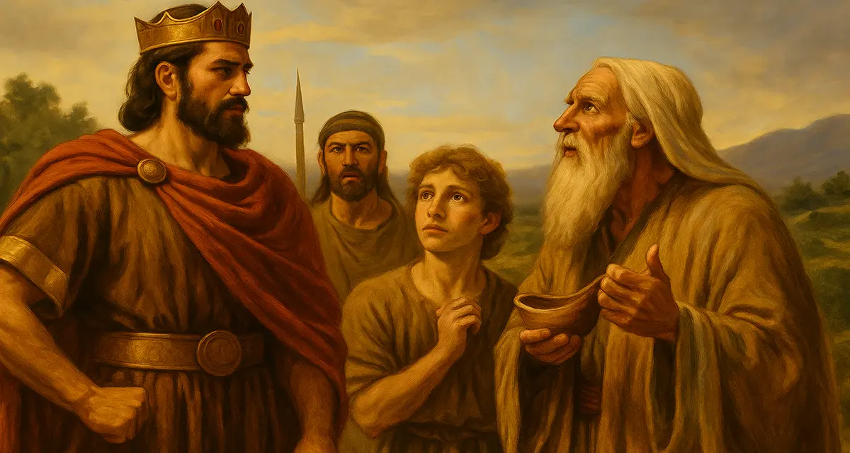 Samuel anointing a king: Kingship in the Hands of a Faithful God