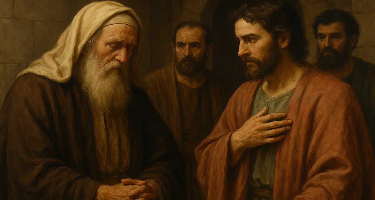 Eli being called to repentance