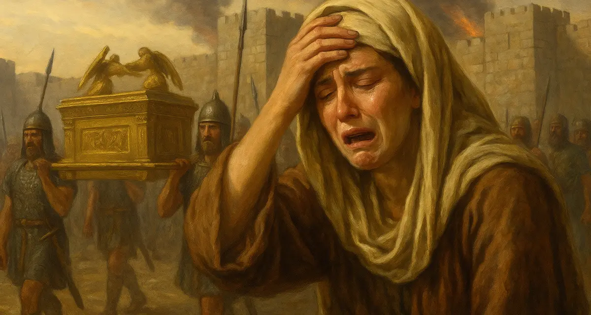A woman crying because of grief